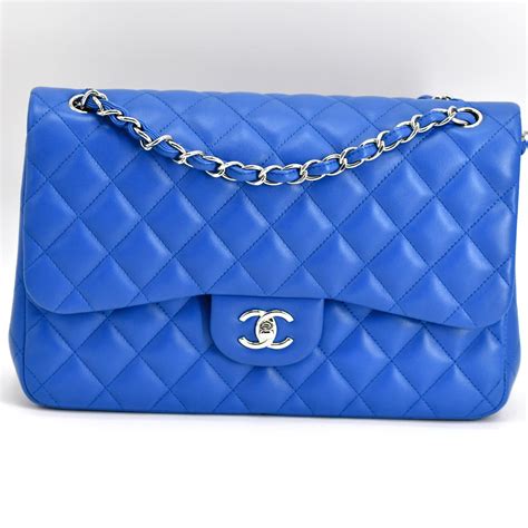 sac chanel bleu ciel|chanel sac boutique.